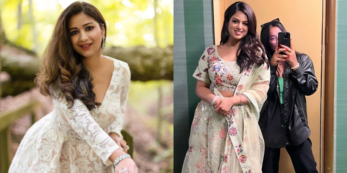 Anjali Phougat, the designer behind Miss Universe Harnaaz Kaur Sandhu’s beautiful peacock lehenga
